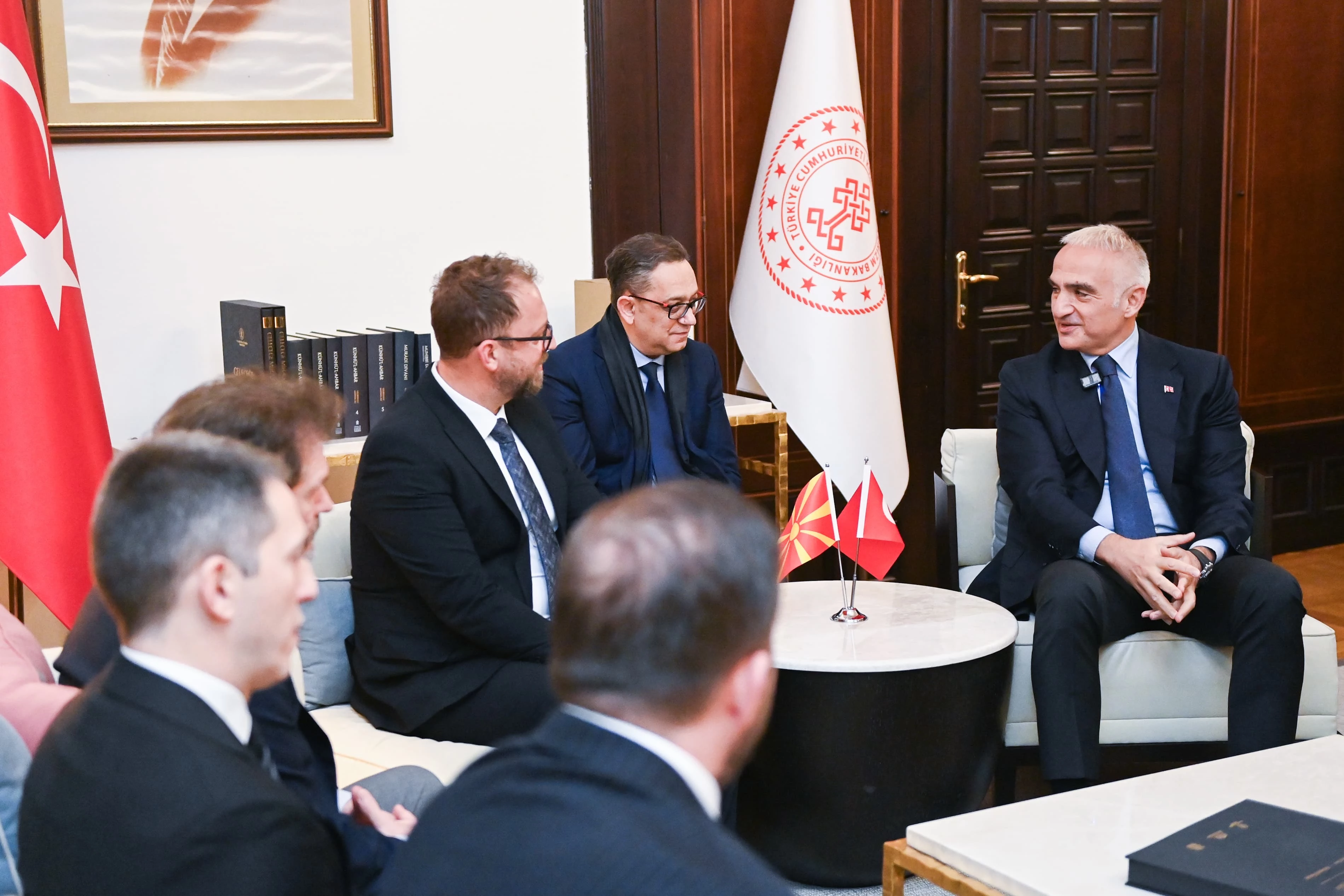 Türkiye–Kuzey Makedonya Arasında Kültür ve Turizm İş Birliği Görüşmesi