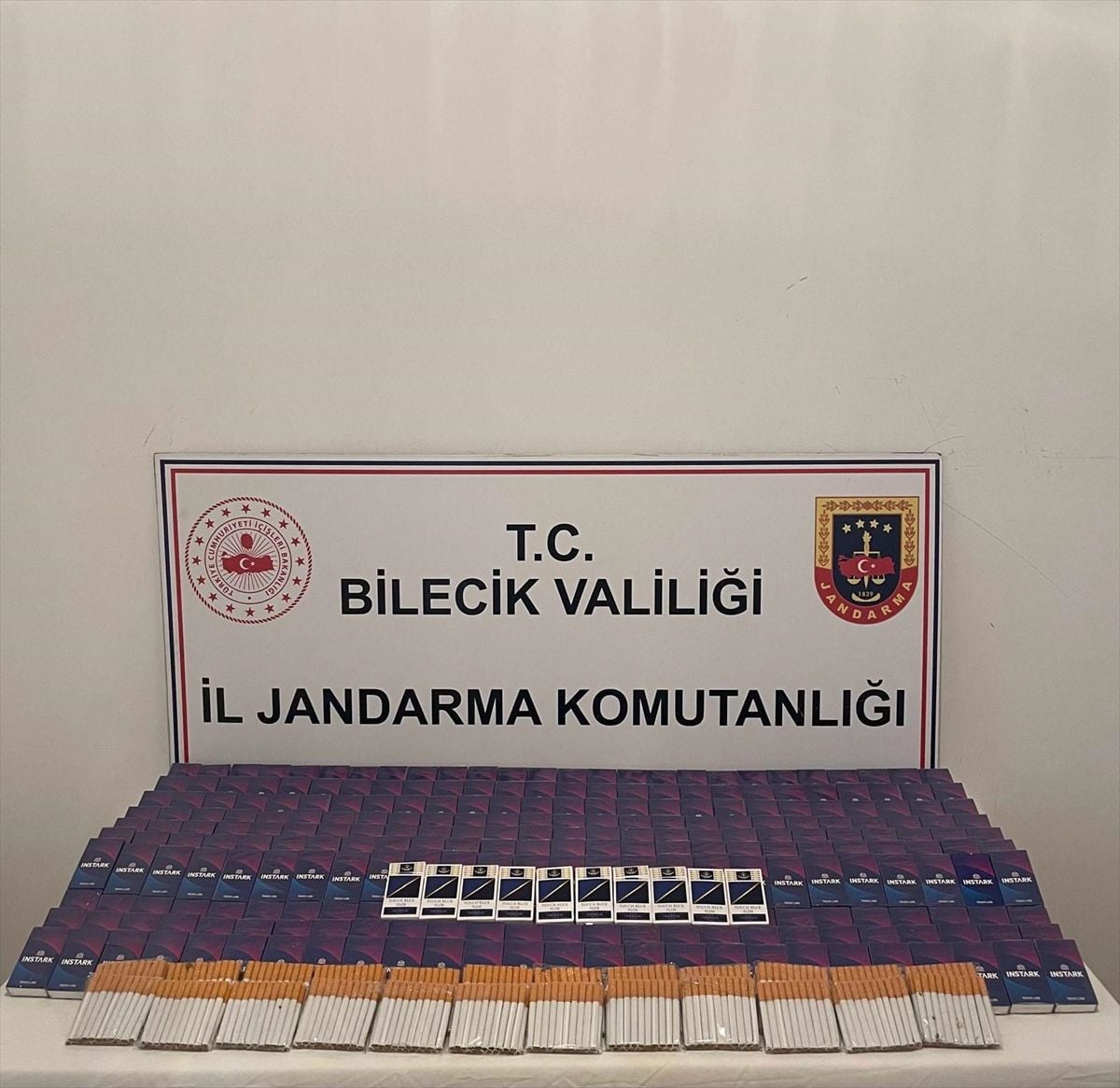 Söğüt’te Kaçak Tütün Operasyonu: 9 Bin 900 Makaron Ele Geçirildi